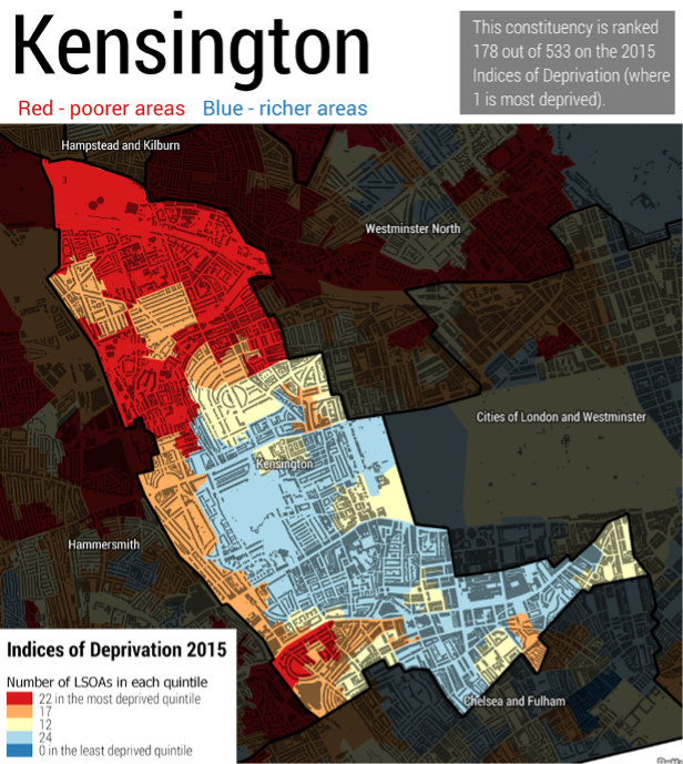 3.4 Neighbourhoods in Kensington coloured by their poverty rate, 2015
